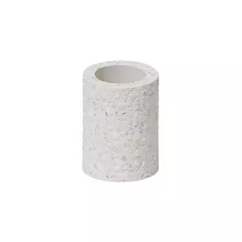 Soil Diatomaceous Earth Tooth Brush Stand Mini White