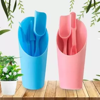 Soil Loosening Shovel Seedling Riser Plant Soil Shovel Garden Planter Kit Sowing Shovel Garden Tool синий