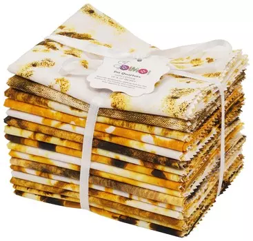 Soimoi 16 шт., комплект из четверти жира, принт в виде галстука, 18 x 22 , сделай сам, пэчворк, 100 хлопковая предварительно нарезанная ткань для квилтинга 18x22 inches жёлтый