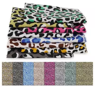 Soimoi 8 шт., комплект из четверти жира, леопардовый принт, 18 x 22 , сделай сам, пэчворк, предварительно вырезанная ткань для квилтинга из 100 хлопка 18x22 разноцветный