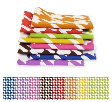 Soimoi, 8 шт., комплект из толстых четвертей, принт «гусиные лапки», 18 x 22 дюйма, лоскутная ткань для самостоятельного изготовления, 100 г. хлопка, предварительно разрезанная ткань для квилтинга 18x22 разноцветный