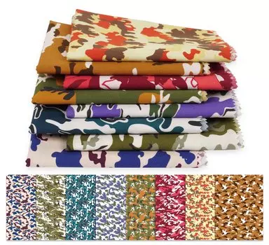 Soimoi 8 шт. комплект толстых четвертей, камуфляжный принт 18 x 22 DIY пэчворк-100 хлопок предварительно вырезанная ткань для квилтинга 18x22 разноцветный