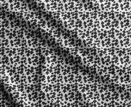 Soimoi Animal Skin Print, хлопчатобумажная стеганая ткань из батиста, продаваемая во дворах - 42-дюймовая хлопковая ткань средней плотности в ширину Швейные принадлежности - 42 Inch Wide - Cotton Cambric чёрный