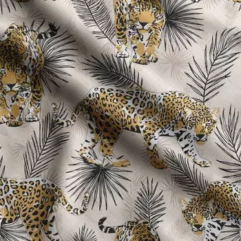 Soimoi Animals Print, хлопок Cambric, ткань для квилтинга, продаваемая во дворе шириной 42 дюйма, хлопковая ткань средней плотности, швейные принадлежности, 42 Inch Wide - Cotton Cambric синий