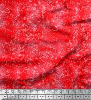 Soimoi Japan Креп-Атласная Ткань Омбре Галстук и Краска Текстурный Принт Ткань по метрам 42 дюйма 42 Inch Wide - Poly Crepe оранжевый