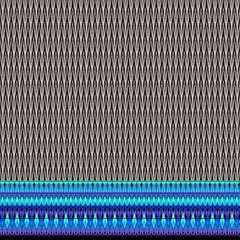 Soimoi Japan Креп-сатин Ткань Икат Панельная печатная ткань 1 метр 42 дюйма 42 Inch Wide - Poly Crepe зелёный