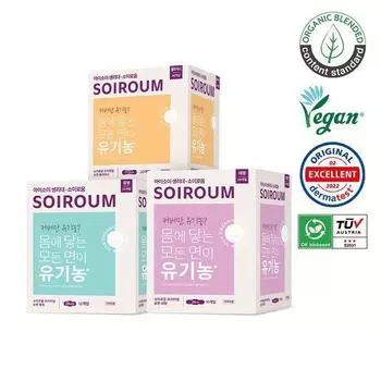 Soirum by Isoi Premium Cotton, специальная упаковка из 4 шт., выберите 1 Medium+Large+Long Liner