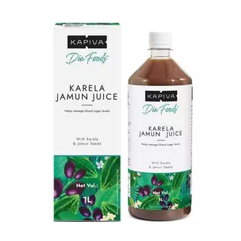 Сок Карелы и Джамуна (1 л), Karela Jamun Juice, Kapiva