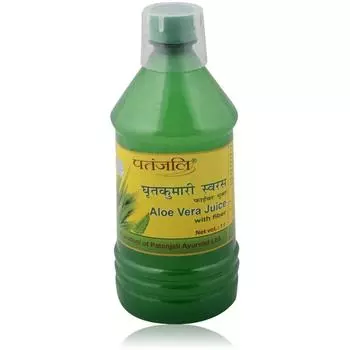 Сок клетчатки Patanjali Aloevera, 1 л