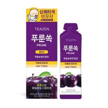 Сок Teazen с черносливом и экстрактом чернослива 50 г (3 варианта) 5 Sticks