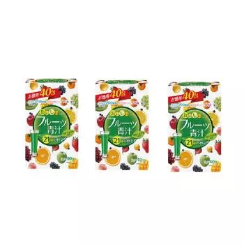 Сок Yuwa Delicious Fruit Green Juice 40 пакетов x 3 комплекта