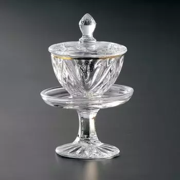 Soka Gakkai Buddhist Soka Gakkai Buddhist Mini Buddhist Compact Buddhist Buddhist Rice Water Buddhist tea Crystal glass tea water holder altar, altar,