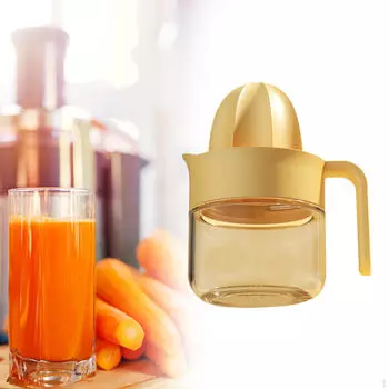 Соковыжималка для цитрусовых, лимонов, апельсинов, ручная, большой емкости, руководство для мандаринов Yellow S