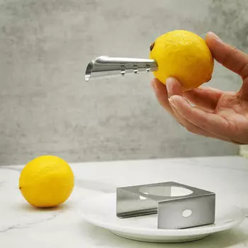 Соковыжималка для фруктов, ручной инструмент для выжимания лимона, прочная кухонная утварь из нержавеющей стали, ручной пресс