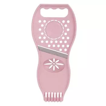 Соковыжималка для лимона Fruit Parer 3 в 1, многофункциональная, нержавеющая сталь, антикоррозийная, розовая розовый