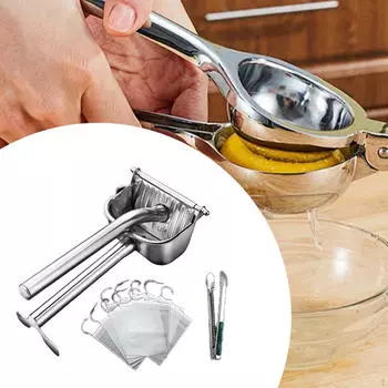 Соковыжималка для лимона, легко моется, эргономичная, прочная, портативная, ручная соковыжималка для лайма With accessories