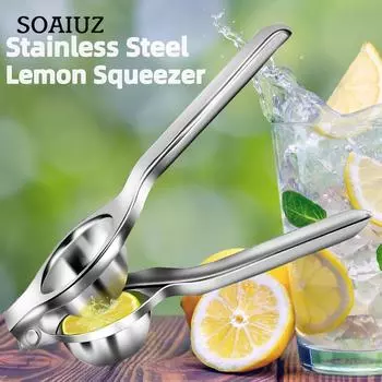 Соковыжималка для лимона Ручная соковыжималка для лимона Пресс из нержавеющей стали Соковыжималка для лимона, апельсина, цитрусовых Соковыжималка Кухонные принадлежности