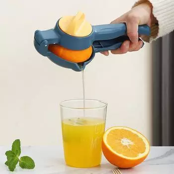 Соковыжималка для лимона, ручная соковыжималка, двойная чаша, соковыжималка для лимона и лайма, ручная соковыжималка для апельсинов, цитрусовых, соковыжималка, кухонные ручные соковыжималки