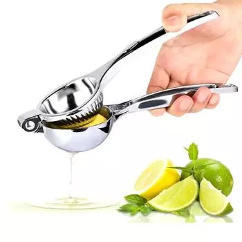 Соковыжималка для лимона, ручная соковыжималка из нержавеющей стали, кухонные аксессуары, пресс для сока, фруктов, соковыжималка для цитрусовых, апельсинов, лимонный пресс