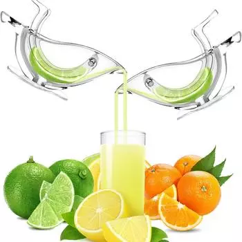 Соковыжималка для лимонов Bird Lemon Squeezer Акриловая портативная соковыжималка для цитрусовых Ручная соковыжималка для лайма Ручная соковыжималка для цитрусовых для апельсина, лимона, лайма, граната, цитрусовых