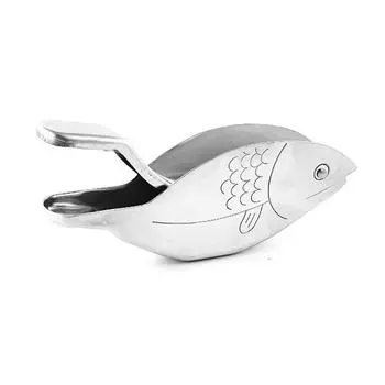 Соковыжималка для лимонов из нержавеющей стали, простая в использовании, для повседневного использования