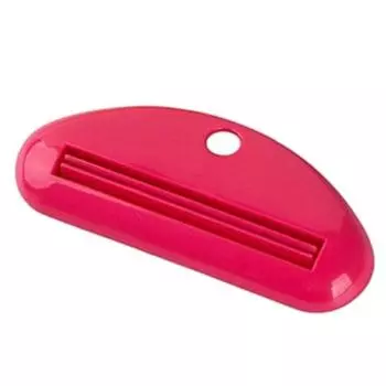 Соковыжималка для зубной пасты, ручные зажимы для тюбиков зубной пасты, многофункциональный диспенсер для очищающего средства для лица, соковыжималка, аксессуары для ванной комнаты оранжевый