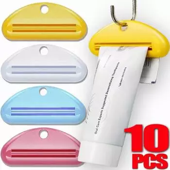 Соковыжималка для зубной пасты, ручные зажимы для тюбиков зубной пасты, многофункциональный диспенсер для очищающего средства для лица, соковыжималка, аксессуары для ванной комнаты