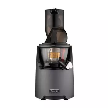 Соковыжималка Kubins Whole Slow Juicer с 82-миллиметровым слотом, в который можно положить все необходимое. Премиальный корпус с отделкой из натуральной кожи EVO-820 (бронза)