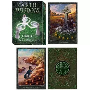 Сокровища Лили [A1009] - карточная игра, вдохновленная «Мудростью Земли» (оракулы) - 13. 5x10x3см