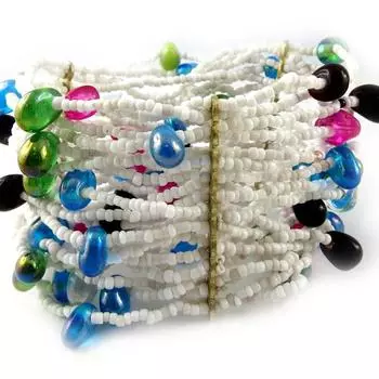 Сокровища Лили [B8180] - Браслет Тутти Фрутти Кунджу