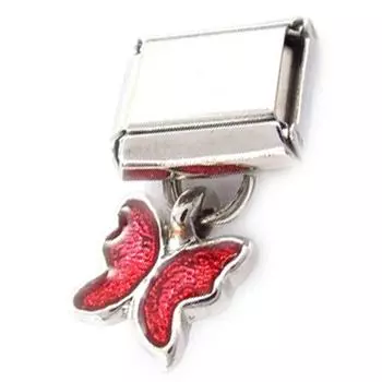 Сокровища Лили [C5998] - Красная сетка «Бабочка»