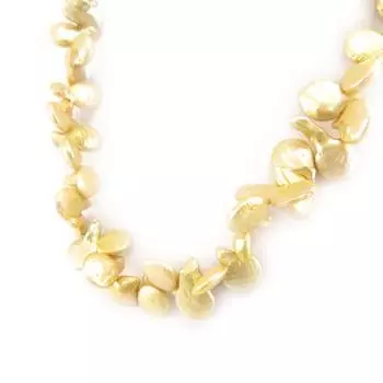 Сокровища Лили [C9140] - Золотое ожерелье «Минералия»