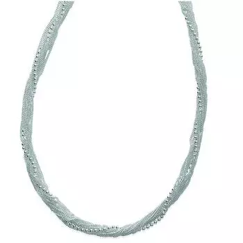 Сокровища Лили [D8029] - Серебряное ожерелье «Кения»