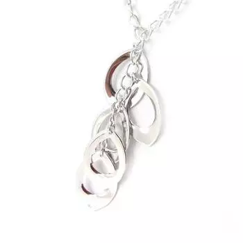 Сокровища Лили [G2775] - Серебряное ожерелье Хореография