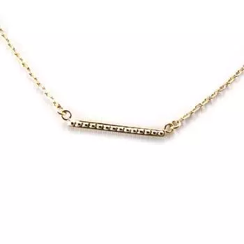 Сокровища Лили [K3723] - Позолоченное ожерелье Хореография