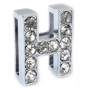 Сокровища лилии [C6382] - Вяжем букву H «Искусство лилии»