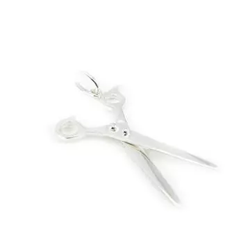 Сокровища лилии [E9720] - серебряный кулон Ножницы