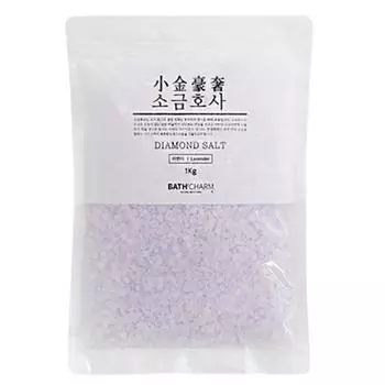 Соль Bascham Соль Hosa Diamond Лаванда, 1 кг, 1 шт.
