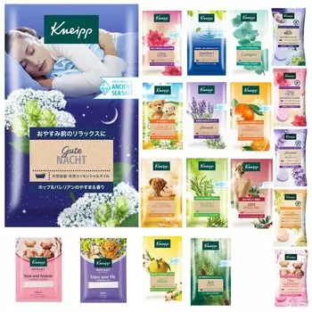 Соль для ванн 13 видов набор Kneipp Ассортимент видов солей для ванн 2 вида газированная Тип не может быть выбран (11+ таблеток)
