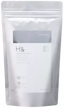 Соль для ванн Ashand Highly Concentrated Hydrogen COOL, газированная, без запаха, 350 г, подарочная мерная ложка H& (14 порций) [Включая внутренние]