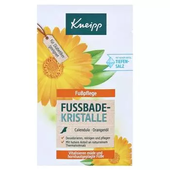 Соль для ванн для ног Kneipp Crystal с календулой и апельсином 40 г