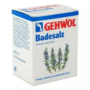 Соль для ванн «Гебол Розмарин» 10*25 г