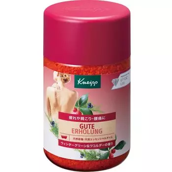 Соль для ванн Kneipp Guthe Air Hallung Wintergreen Wakolder Scent 850 г и [квази-лекарство]