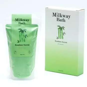 Соль для ванн Milkway Pearl, лесной аромат, бамбуковый лес, 200г