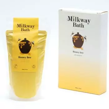 Соль для ванн Milkway Pearl с медовым ароматом Honey Bee 200г