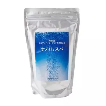 Соль для ванн Nano H2 Spa Hydrogen, кг, один месяц. Примерно 30 порций, ложек 50 г x 30. Примерно 60 порций, ложек 25 г x 60. (1,5 пачки) (2