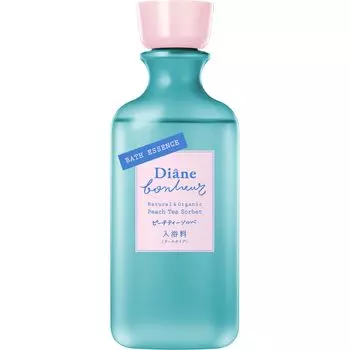 Соль для ванны Diane Bonheur Ice Bath Essence Аромат персикового чая и сорбета Приблизительно 11 применений 280 мл Прохладный синий