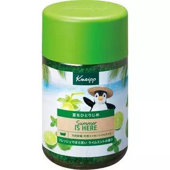 Соль для ванны Kneipp с ароматом лайма и мяты 850 г. Соль для ванны
