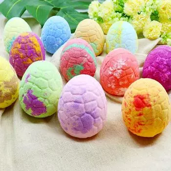 Соль для ванны в виде яйца динозавра, шарик с ароматом эфирного масла, бомбочки для ванны, мяч для детей 1pc