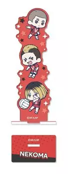SOL International Acrylic Stand Nekoma A 145mm x 57mm Haikyu!! Wachatto! Vol.14.